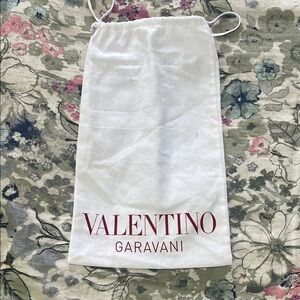 Valentino Garavani White Dust Bag